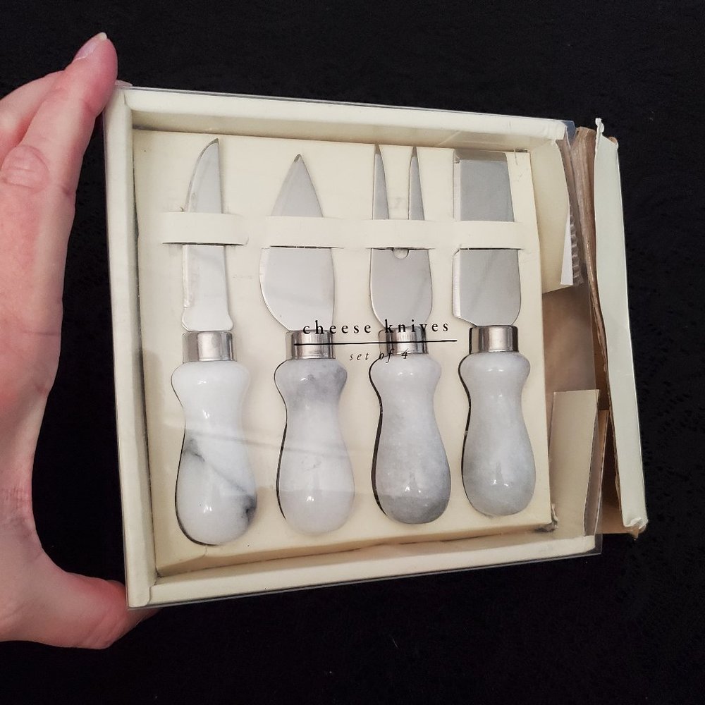 🤩3/$15 NWOT Pier 1 Imports set of 4 cheese knives